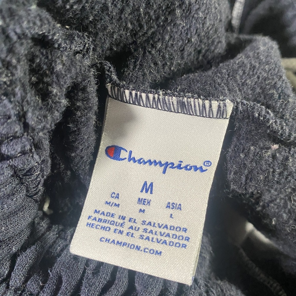 Champion Blue Sweatpants with Relaxed Fit - Picture 3 of 4